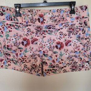 New York & Company Pink and Red Shorts NWOT